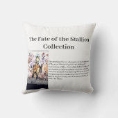 Ron Hevener "Fate of the Stallion" クッション (裏面)