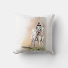 Ron Hevener "Fate of the Stallion" クッション