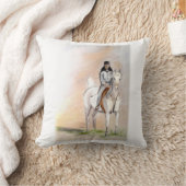 Ron Hevener "Fate of the Stallion" クッション (ブランケット)