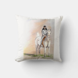 Ron Hevener "Fate of the Stallion" クッション