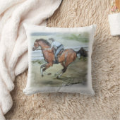 Ron Hevener "Fate of the Stallion" クッション (ブランケット)