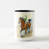Ron hevener "Fate of the Stallion" マグカップ (中央)