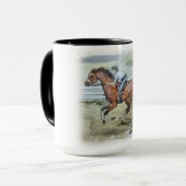 Ron Hevener "Fate of the Stallion" マグカップ (正面左)