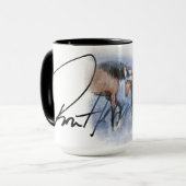 Ron Hevener "Fate of the Stallion" Signature マグカップ (正面左)