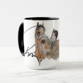 Ron Hevener "Fate of the Stallion" Signature マグカップ (正面左)