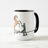 Ron Hevener "Fate of the Stallion" Signature マグカップ (正面右)