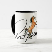 Ron Hevener "Fate of the Stallion" Signature マグカップ (正面左)