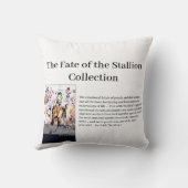 Ron Hevener "Fate the of the Stallion" クッション (裏面)