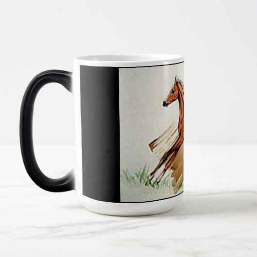 Ron Hevener Spring Foal  モーフィングマグカップ (左)