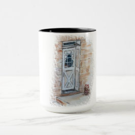 Ron Hevener "The Closed Door" マグカップ