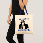RON PAULに投票しよう 2012 トートバッグ (正面(商品))