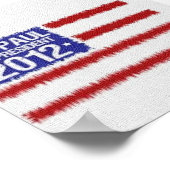Ron Paul 2012キャンペーンポスター ポスター (角)
