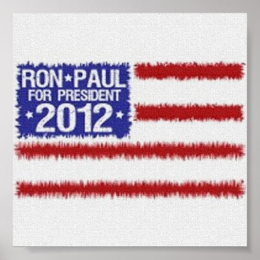 Ron Paul 2012キャンペーンポスター ポスター (正面)