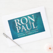Ron Paul 2012ステッカー 長方形シール (封筒)