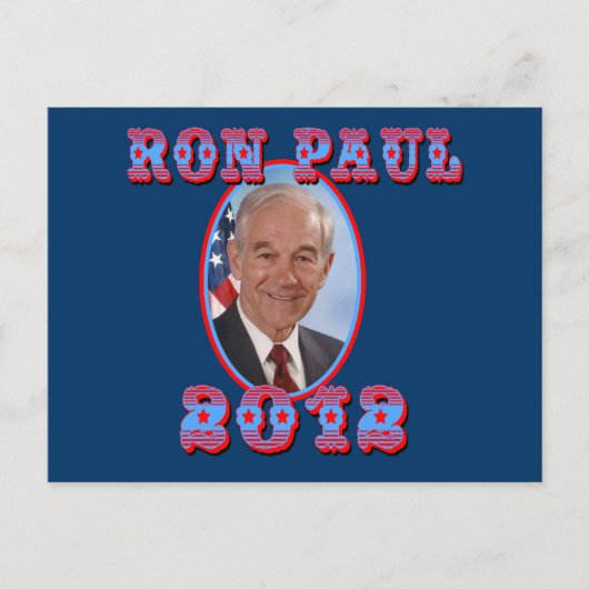 Ron Paul 2012、米国大統領 ポストカード (正面)