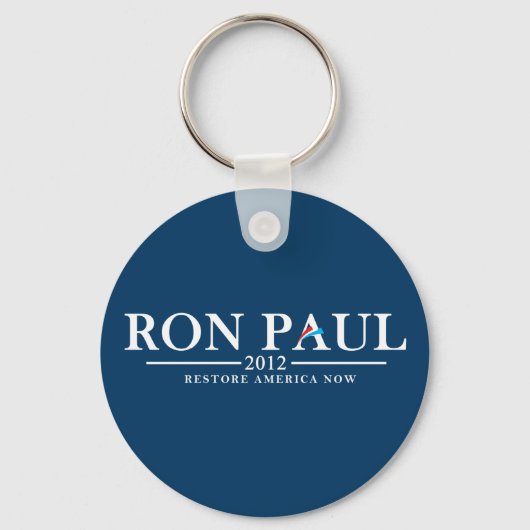 Ron Paul 2012 - Restore America Now鍵・チェーン キーホルダー (正面)