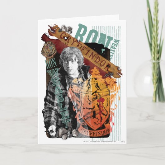 Ron Weasleyのコラージュ1 カード (正面)
