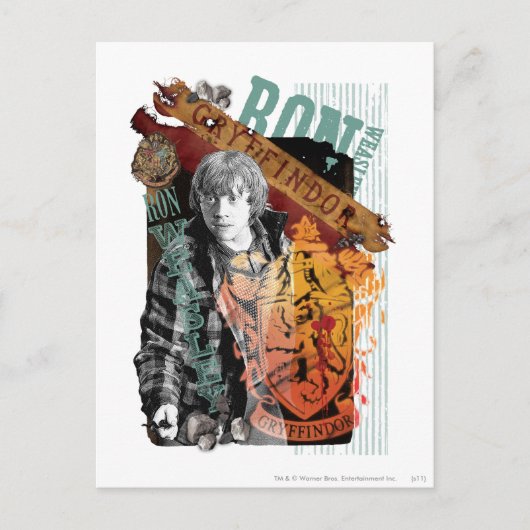 Ron Weasleyのコラージュ1 ポストカード