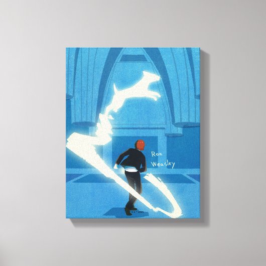 Ron Weasley Patronus Painting キャンバスプリント (正面)