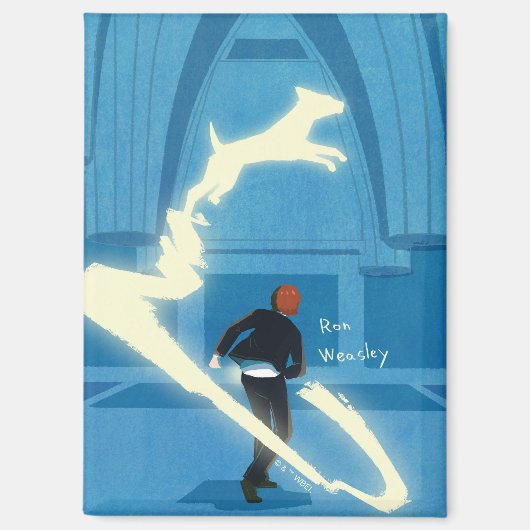 Ron Weasley Patronus Painting マグネット (正面)