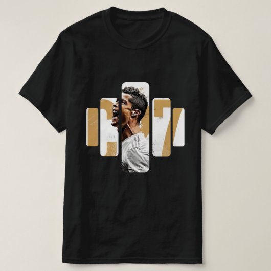 Ronaldo Legacy Tee – Football Street Style Tシャツ (デザイン正面)