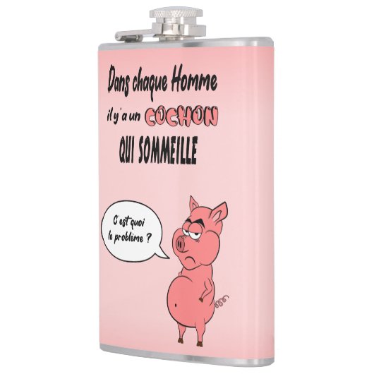 Ronchon le cochon フラスク (左)