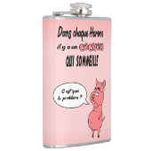 Ronchon le cochon フラスク (右)
