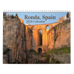 Ronda,スペイン2026フォトカレンダー カレンダー