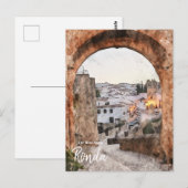 Ronda Spainへのゲートウェイ ポストカード (正面/裏面)