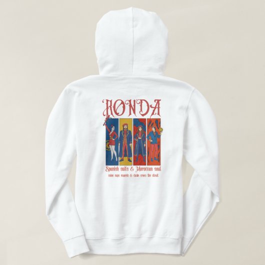 Ronda: Spanish Suits & Moroccan Soul | Card Suits  パーカ (デザイン裏面)