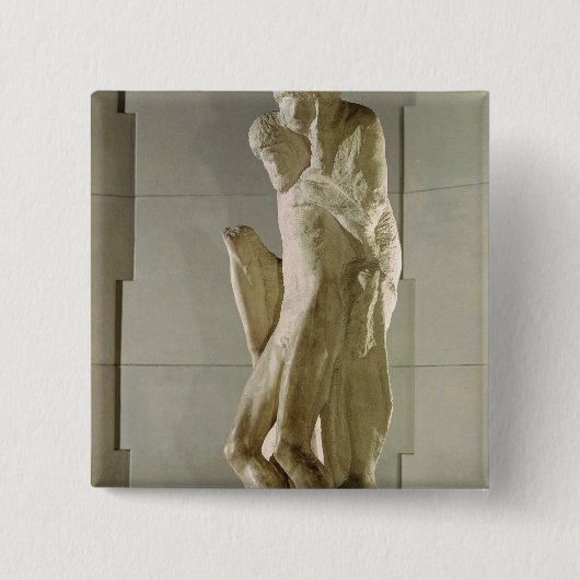 Rondaniniのピエタ1564年 缶バッジ (正面)