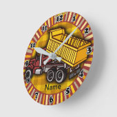 Rondo Dump Truck clock ラウンド壁時計 (傾斜)