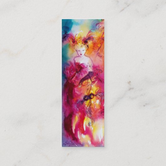 RONDO IN LAGOON PERFORMING Arts,コスチューム・デザイナー スキニー名刺 (裏面)