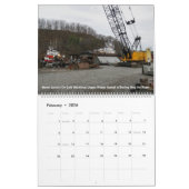 Rondoutの入り江のフィーニーの造船所 カレンダー (2月 2026)