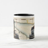 Rondout及びEsopusの灯台マグ マグカップ (中央)