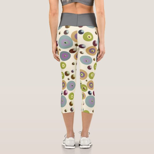 Ronds en relief カプリレギンス (裏面)