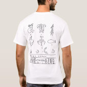 rongoのindaのjongo tシャツ (裏面)