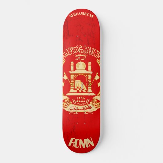 RONIN Afghanistan Apex Pro Flag Skateboard Deck スケートボード (正面)