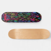 RONIN APEX NEON CATS BOLD Skateboard Deck スケートボード (横)