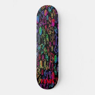 RONIN APEX NEON CATS BOLD Skateboard Deck スケートボード