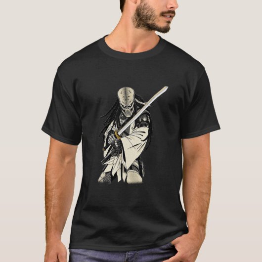 Ronin Predator Samurai Tシャツ (正面)