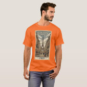 Ronins_fit レトロパリの街 tシャツ (正面フル)