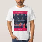 Ronnieスコット第50記念日のTシャツ Tシャツ (正面)