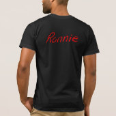 Ronnie CeCe Tシャツ (裏面)