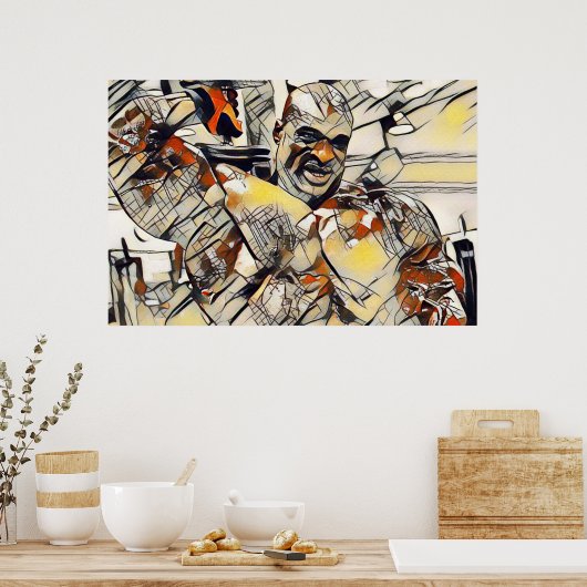 Ronnie Coreman、Kadinsky edit ポスター (キッチン)