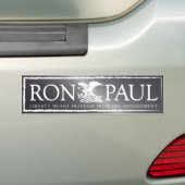 RonPaul2012 バンパーステッカー (車上)