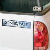 RonPaul2012 バンパーステッカー (トラック上)