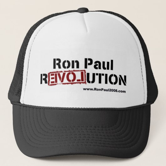 RONPAULREVOLUTION キャップ (正面)