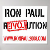 RONPAULRevolution ポスター (正面)