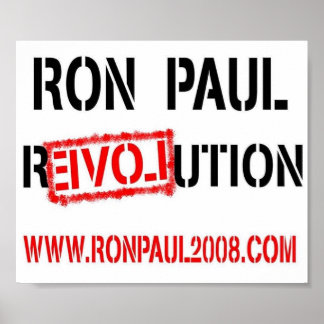 RONPAULRevolution ポスター
